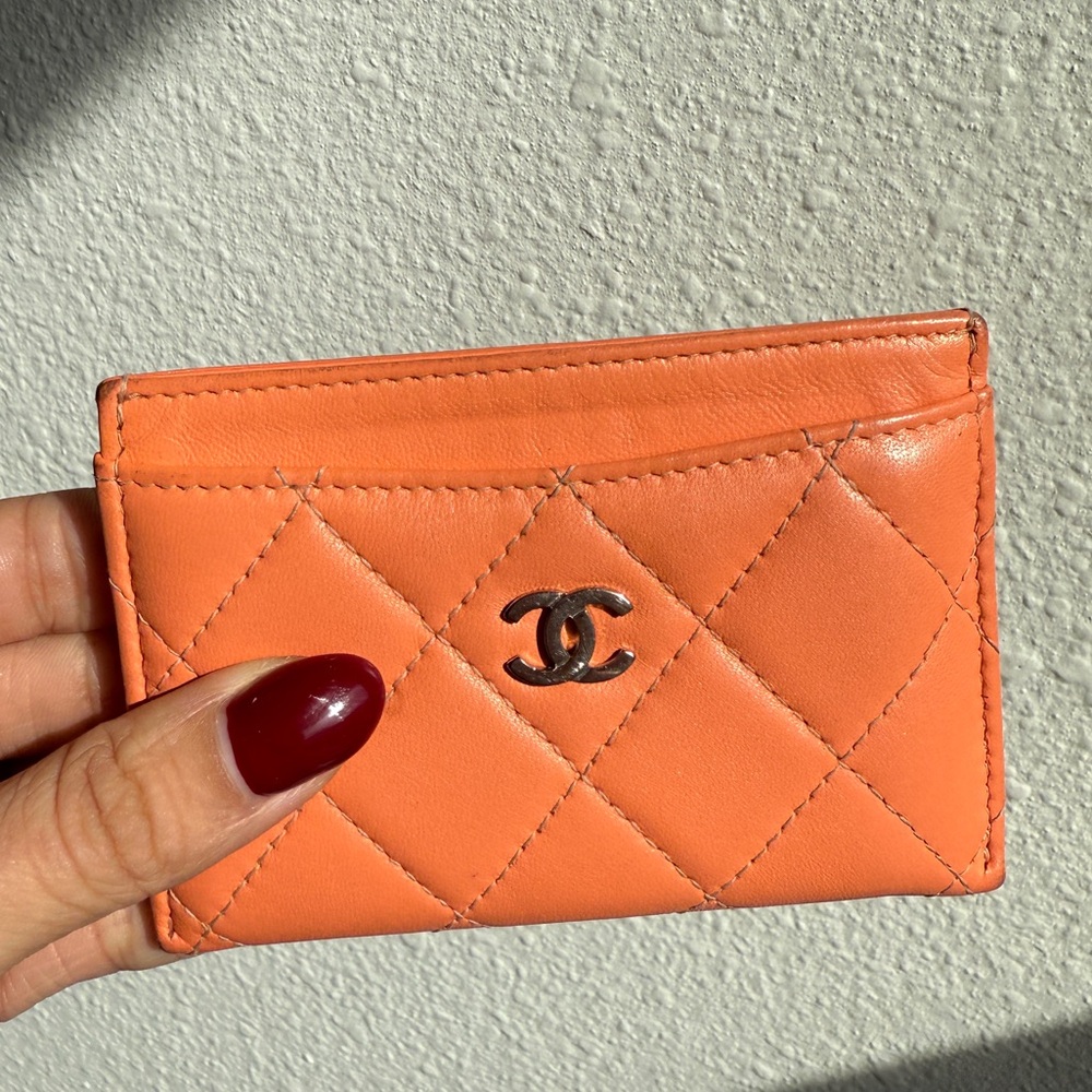 Authentic Chanel Classic Card Holder